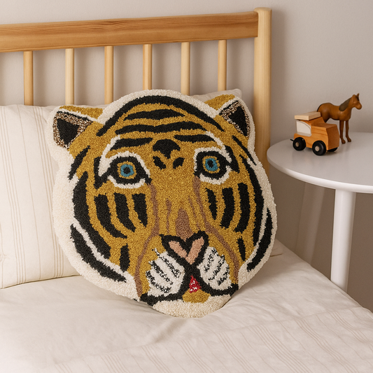 Kids Tufted Wool Rug [18in x 18in]